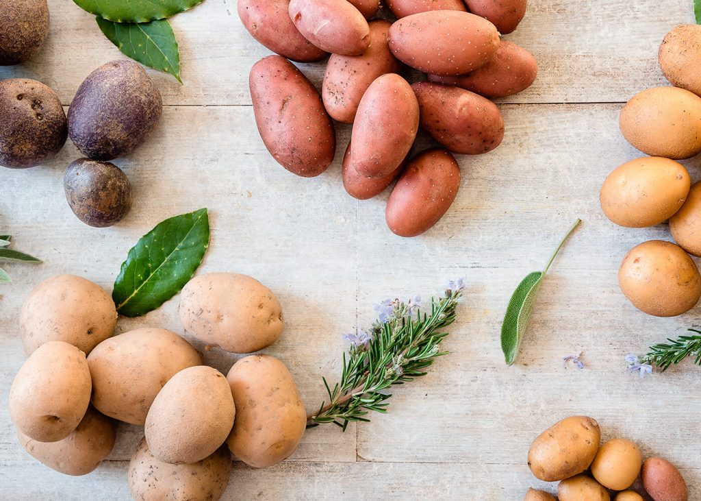 Variety of Australian Fresh Potatoes